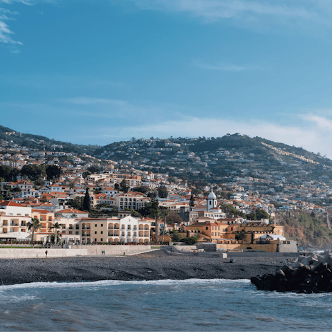 Explore all that Funchal City has to offer by way of shops, cafes, bars and restaurants – not to mention watersports and whale watching