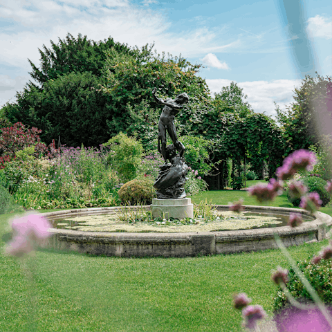 Enjoy an afternoon stroll in nearby Regent's Park