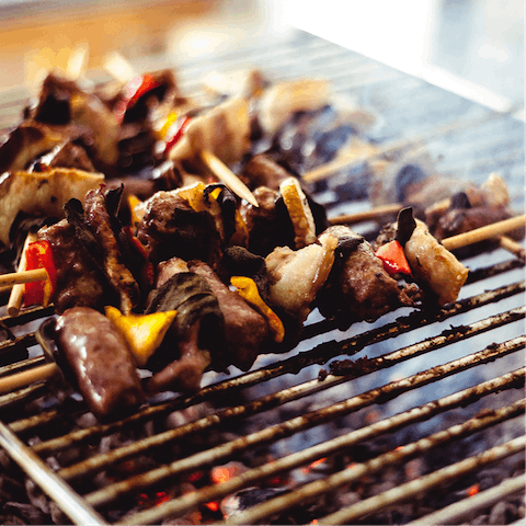 Grill up the catch of the day on the barbecue for a wholesome lunch