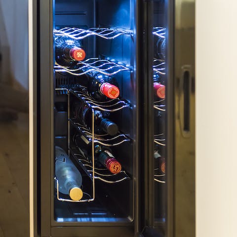 Savour a glass or two of Greek wine straight from the chiller