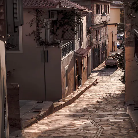 Spend an afternoon exploring the winding streets of Kalamata Old Town