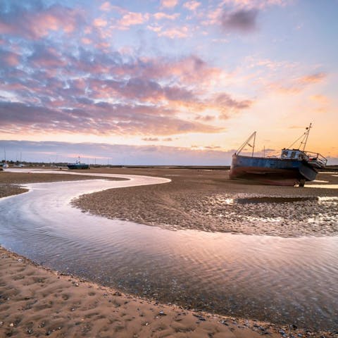 Delight in your Sedgeford village location and experience the beauty of the Norfolk coastline