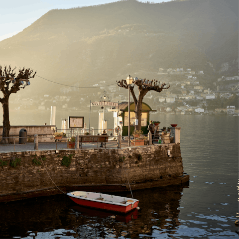 Soak up the magic of Lake Como while exploring Torno