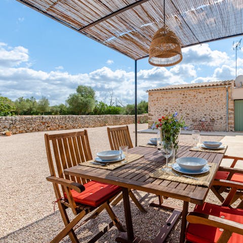 Guests appreciated this home's quiet and peaceful position in the countyside.