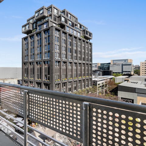 Sip local mampoer out on your balcony, offering architectural views to the horizon
