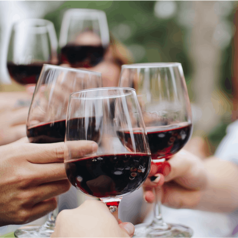 Grab a drink and a bite to eat at the countless numbers of restaurants on your doorstep