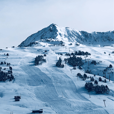 Explore the Val d'Aran – you're just a short drive from the bustling ski resorts in Baqueira