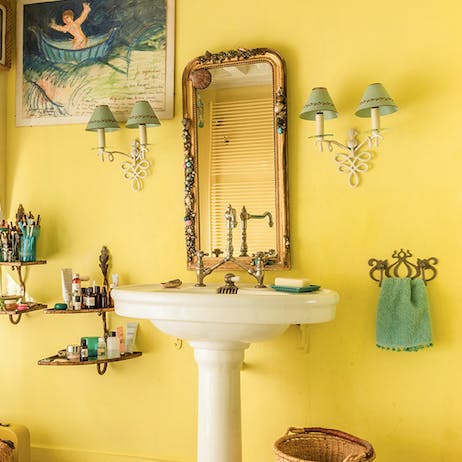 The boudoir bohemian bathroom