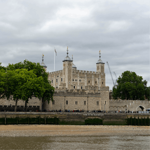 Visit the Tower of London – it's just down the Thames