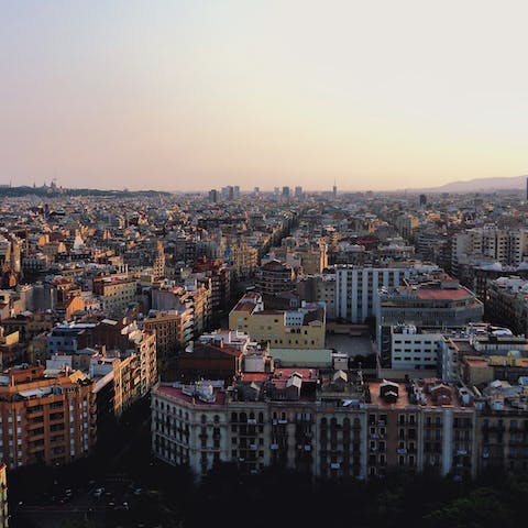 Explore Barcelona from this central location in Eixample Esquerra