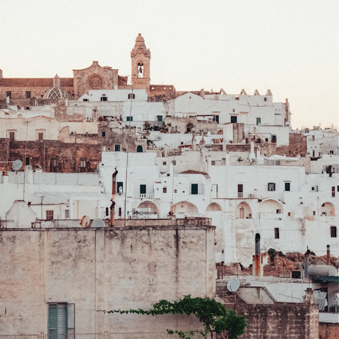 Discover the historic charm of Puglia from nearby Ostuni