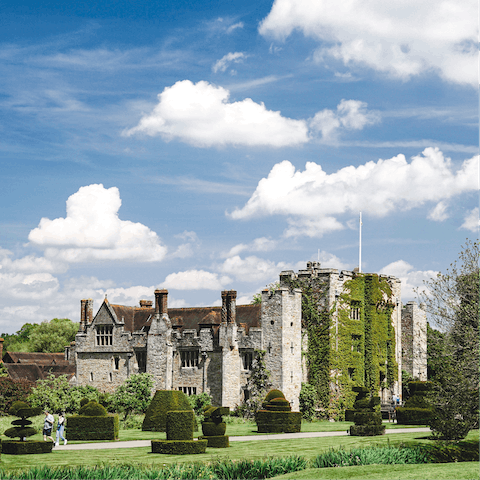 Experience 700 years of history at Hever Castle – Anne Boleyn's childhood home is ten minutes away