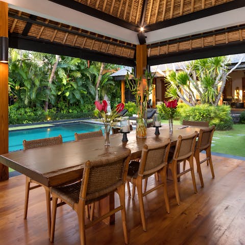 Tuck into local specialties such as Nasi Goreng