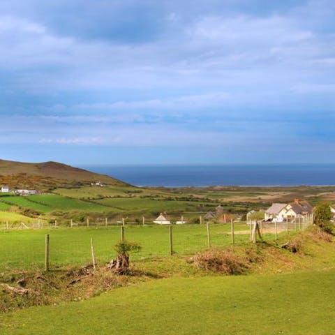 Experience the wild beauty of The Gower Peninsula from Llangennith Village