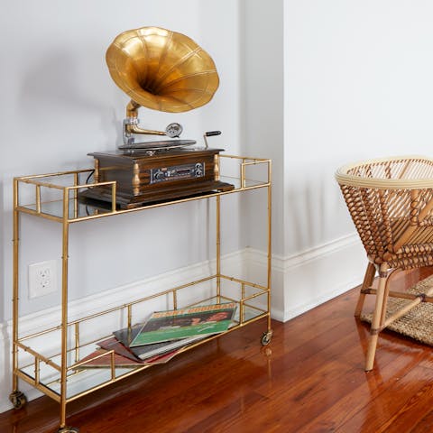 Wind up the gramophone, pick your favourite record and let the sound of music fill the air