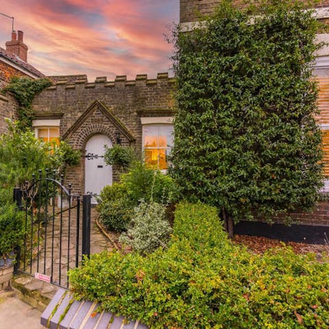 Enjoy the thrill of staying in a fairytale cottage