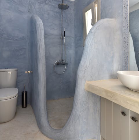 Enjoy your morning wash in one of the charming offbeat bathrooms