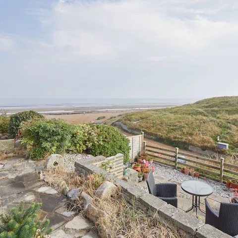 Go for a walk along Marske-by-the-Sea Beach or just admire the view from the front garden