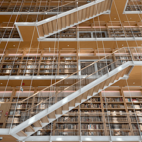 Visit the National Greek Library in the Stavros Niarchos Foundation Cultural Center