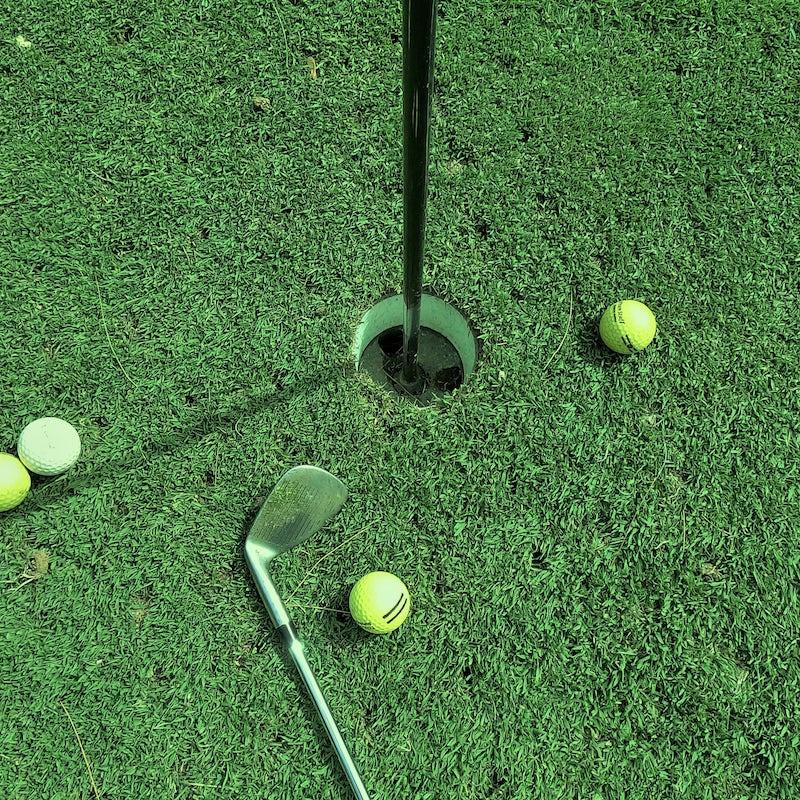 Play for par at the nearby golf courses, just a five-minute drive away