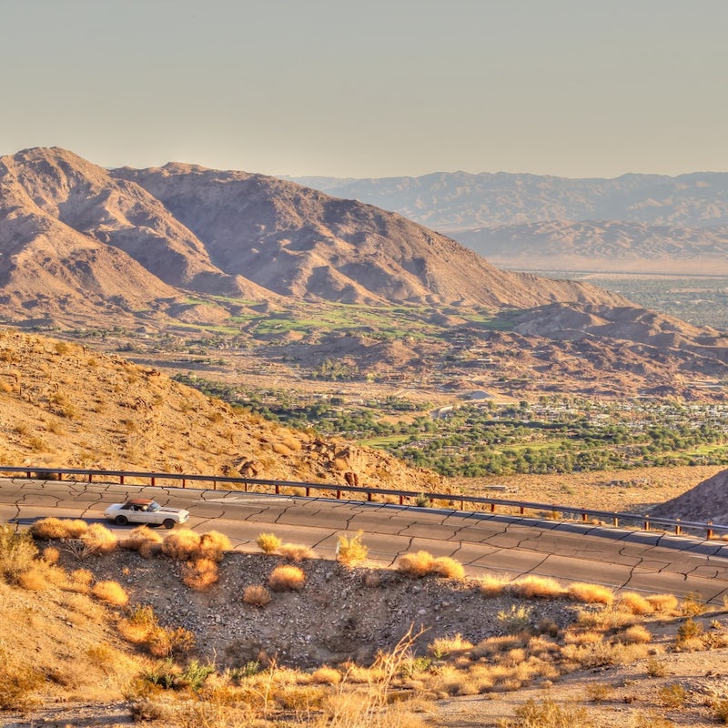Toss your hiking boots in the trunk and embark on a Coachella Valley road trip, a twenty-minute drive away