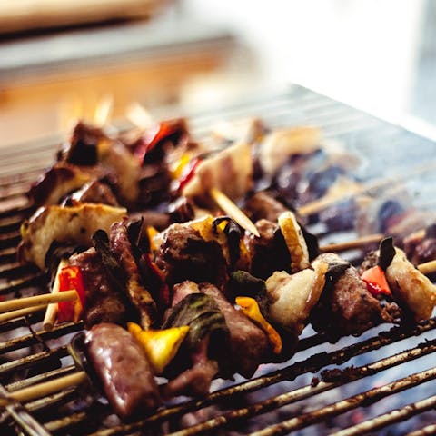 Grill up a feast on your gas barbecue