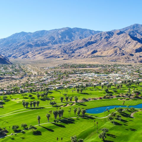 Soak up the resort vibes of Rancho Mirage