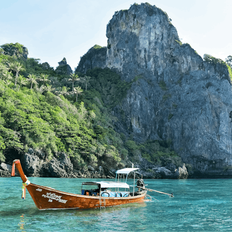 Discover Phuket from your waterfront location on Natai Beach