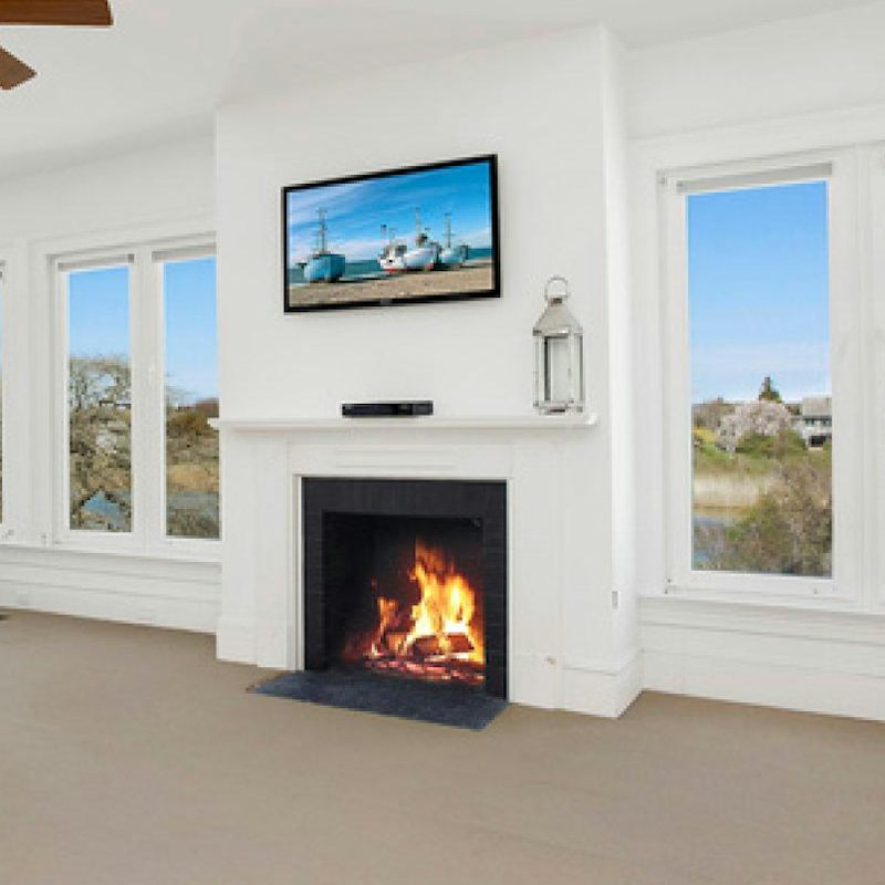Light the home's fires when it gets chilly