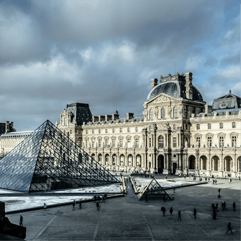 Spend an inspiring afternoon exploring the Louvre
