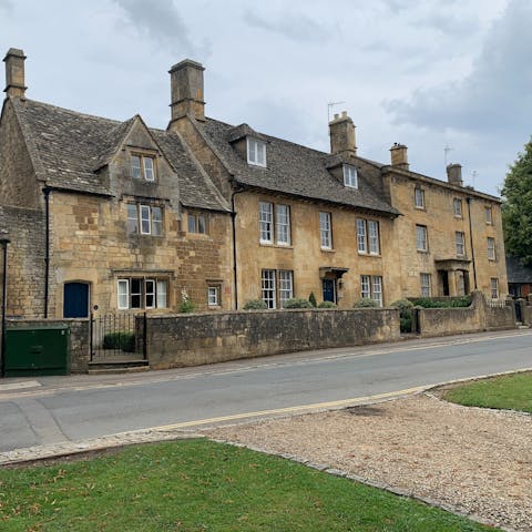 Stay within walking distance of the Chipping Campden's stylish shops, pubs, and restaurants