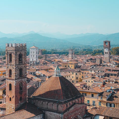 Visit Piazza San Michele, less than a minute’s walk from home