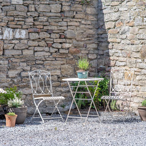 Enjoy a mug of Yorkshire tea alfresco on warmer days