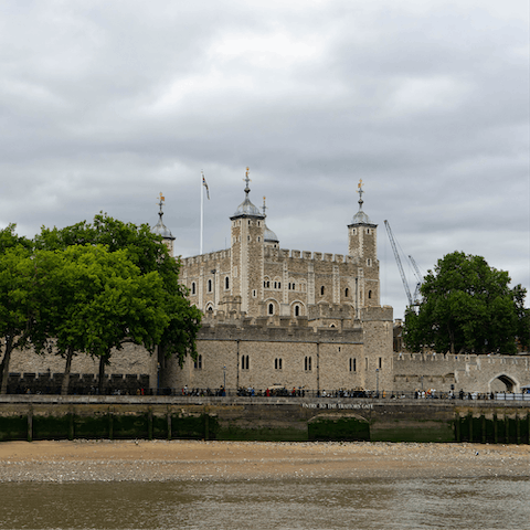 See the famous Tower of London, home to the Crown Jewels