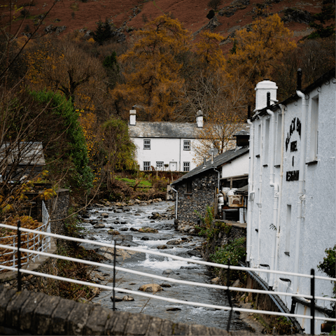 Stroll down to Grasmere and try the village's infamous ginger bread