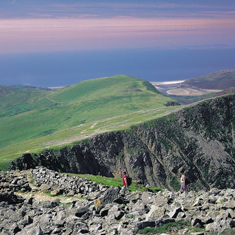 Head to the mighty Snowdonia National Park for an adventure, just thirteen miles away