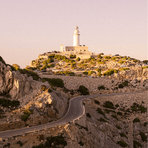 Admire the majestic scenery on route to Cap de Formentor 