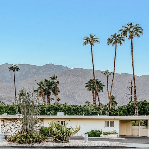 Stay in a piece of architectural history in this authentic Mid-Century Modern home 