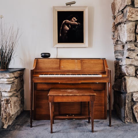 Play your favourite tunes on the piano