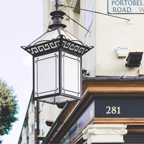 Stay in the heart of Notting Hill, just moments away from the iconic Portobello Road 