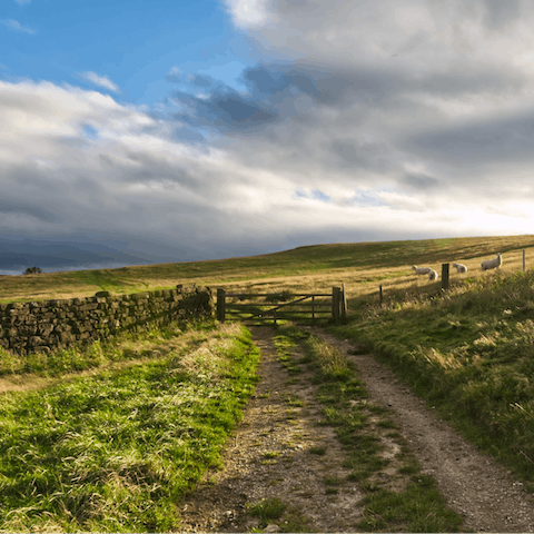 Explore the North Yorkshire countryside from your base in Castleton