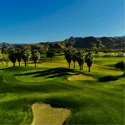 Step outside your front door and onto a golf course