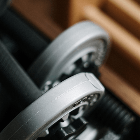 Keep your energy high with a workout in the resident gym 