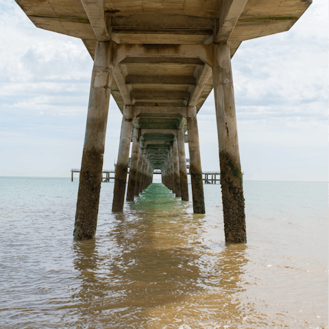 Spend the day in the charming seaside town of Deal