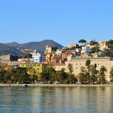 Explore the nearby port city of La Spezia, a city steeped in seafaring history and heritage