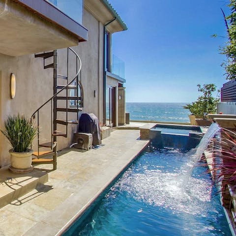 Wake up to ocean views and take a refreshing dip in the pool