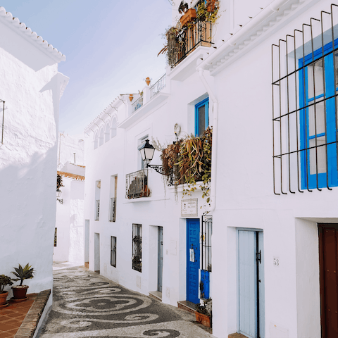 Wander the picture-perfect streets of Frigiliana