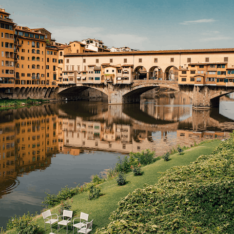 Explore the art, culture and history of Florence from your centrally located apartment