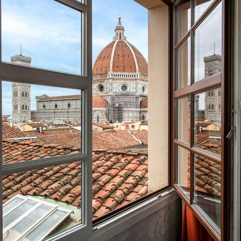 Enjoy close-up views of Florence Cathedral