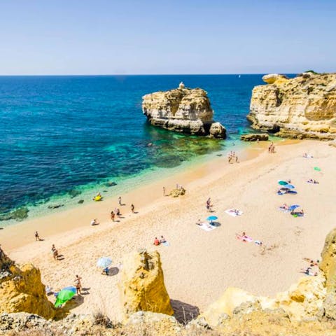 Discover why the beaches of the Algarve are world-famous